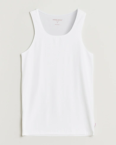 Derek Rose Pima Cotton Tank Top White – Hvit