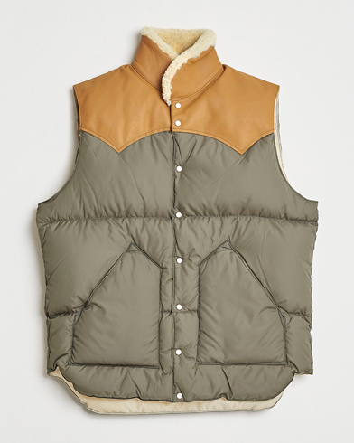 Rocky Mountain Featherbed Christy Vest Olive - Grønn - Dunvester - Størrelse: 38
