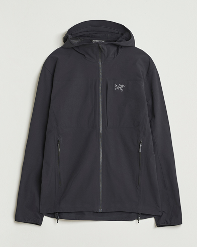 Arc'teryx Gamma Lightweight Softshell Hooded Jacket Black – Svart