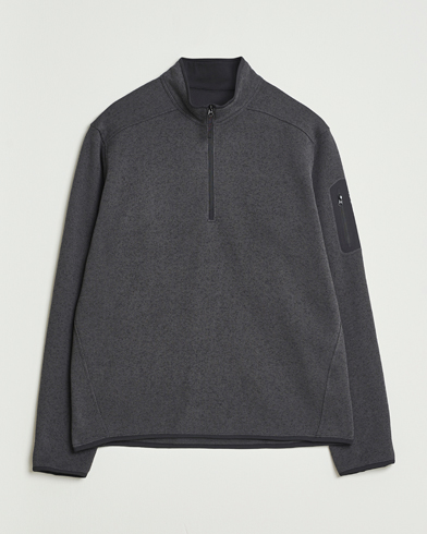 Arc'teryx Covert Half-Zip Black Heather – Svart