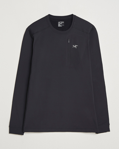 Arc'teryx Rho Baselayer Crew Neck Black – Svart