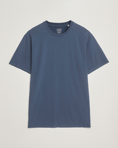 Colorful Standard Classic Organic T-Shirt Petrol Blue - Blå - T-shirt - Størrelse: S
