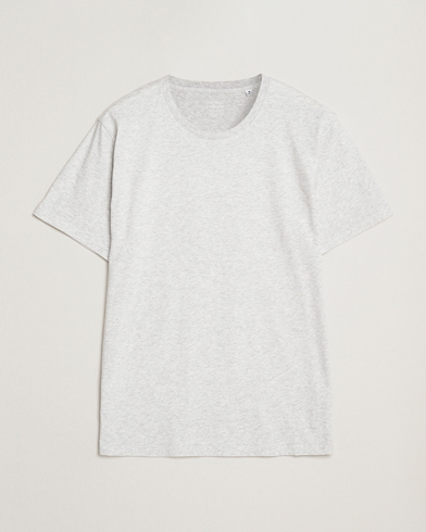 Colorful Standard Classic Organic T-Shirt Snow Melange - Grå - T-shirt - Størrelse: S