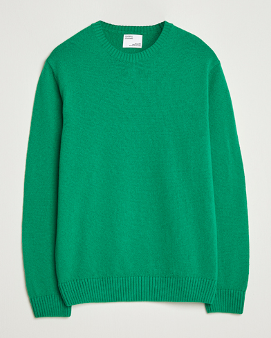 Colorful Standard Classic Merino Wool Crew Neck Kelly Green – Grønn