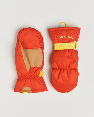 Hestra Kiruna Mitt Light Red – Rød