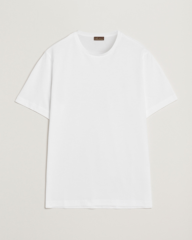 Stenströms Supima Cotton T-Shirt White – Hvit