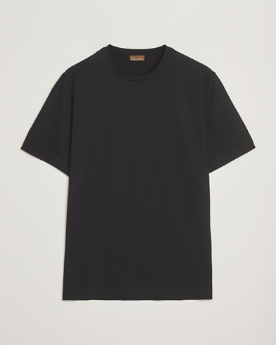 Stenströms Supima Cotton T-Shirt Black – Svart
