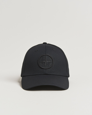 Stone Island Stone IslandClassic Cotton Logo CapBlack – Svart