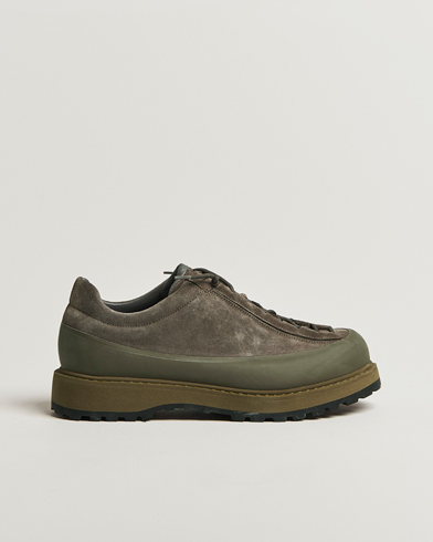 Stone Island Low Top Suede Sneakers Military Green – Grønn