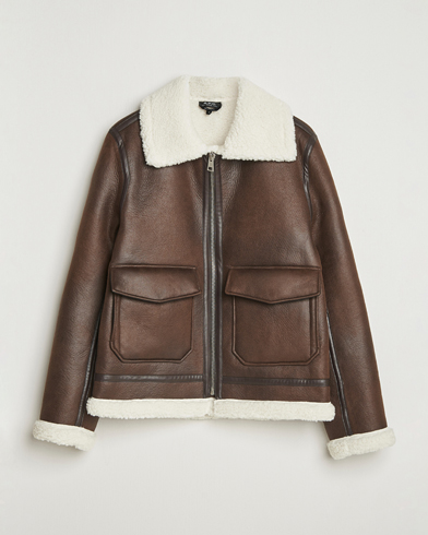 Herre | A.P.C. | A.P.C. Tommy Aviator Jacket Brown