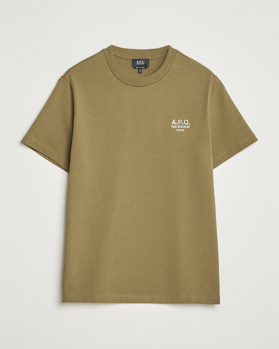 A.P.C. Rue Madame T-Shirt Khaki Green – Grønn