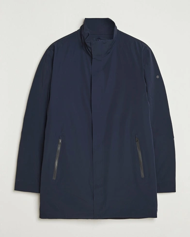 Herre | Scandinavian Edition | Scandinavian Edition Town II APEX Waterproof Lightweight Coat Navy