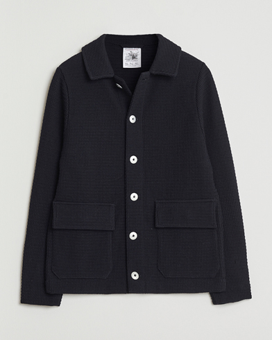 S.N.S. Herning Wool Chore Jacket Navy – Blå