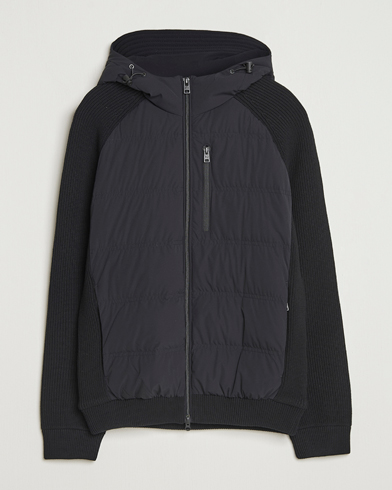Woolrich Matt Stretch Hybrid Jacket Black – Svart