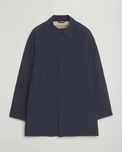 Morris Grant Car Coat Navy – Blå