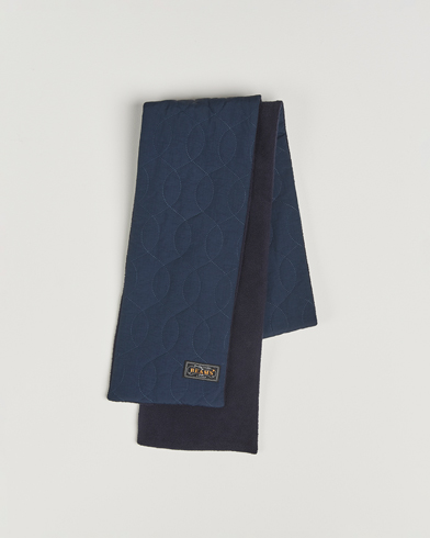 BEAMS PLUS Muffler Boa Scarf Navy – Blå