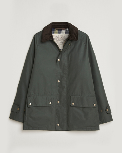 GANT Waxed Barn Jacket Woody Green – Grønn