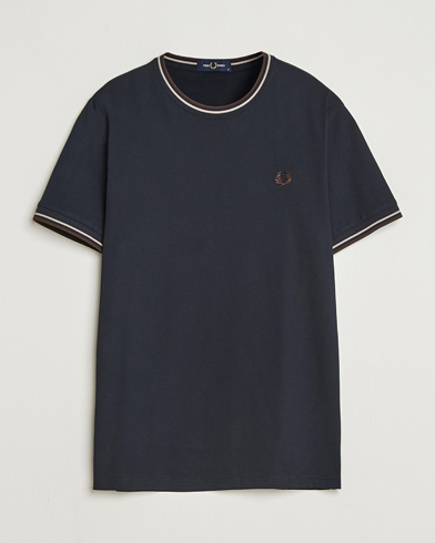 Fred Perry Twin Tipped T-Shirt Navy – Blå