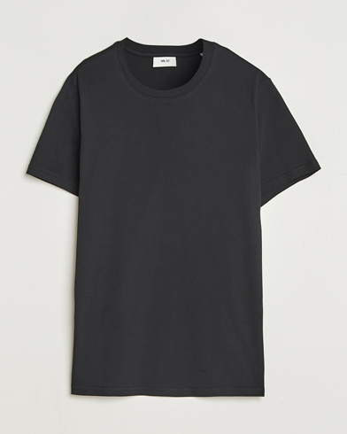 NN07 Percy Crew Neck T-Shirt Black – Svart