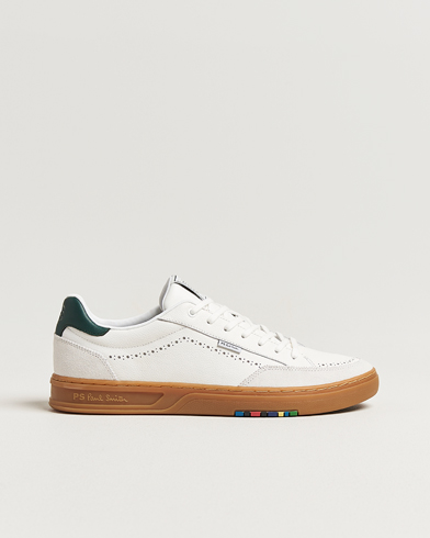 PS Paul Smith Hillstar Leather/Suede Sneaker White – Hvit