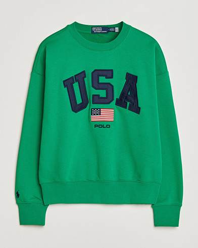 Polo Ralph Lauren USA Sweatshirt Billiard Green – Grønn