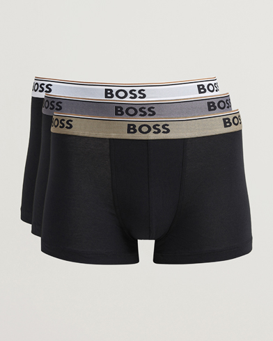 BOSS BLACK 3-Pack Trunk Black – Svart