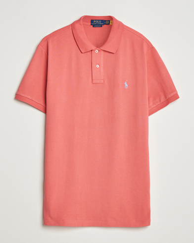 Polo Ralph Lauren Custom Slim Fit Polo Red Sky – Rød