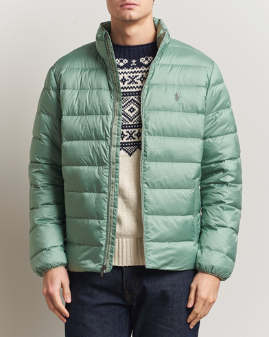 Polo Ralph Lauren Colden Down Jacket Light Green – Grønn