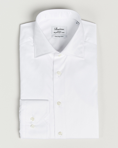 Stenströms Slimline X-Long Sleeve Shirt White – Hvit