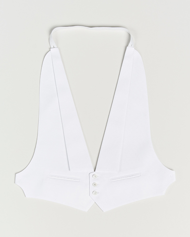 Stenströms Evening Waistcoat White – Hvit