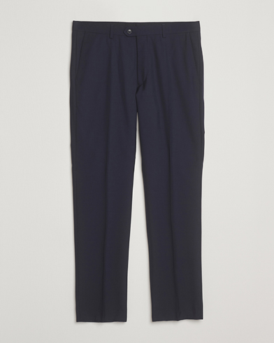 Oscar Jacobson Dandy Wool Trousers Blue – Blå