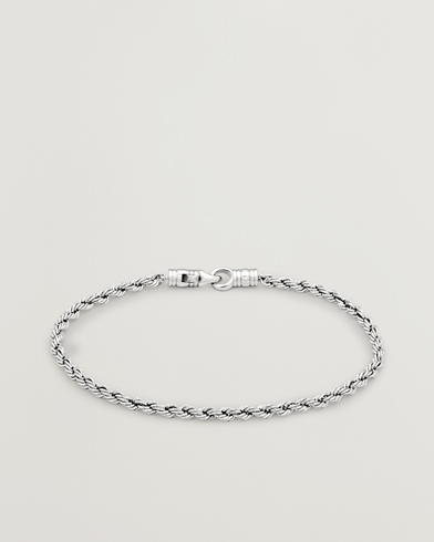 Tom Wood Rope Bracelet Silver – Sølv