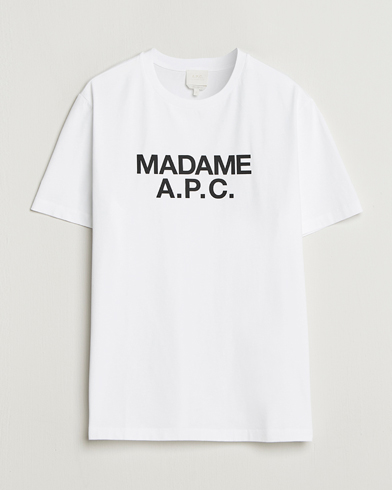 A.P.C. Madame T-Shirt White – Hvit