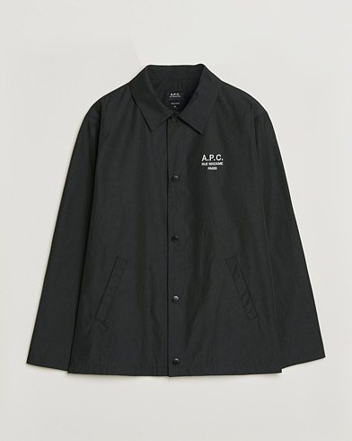 A.P.C. Rue Madame Coach Jacket Black – Svart