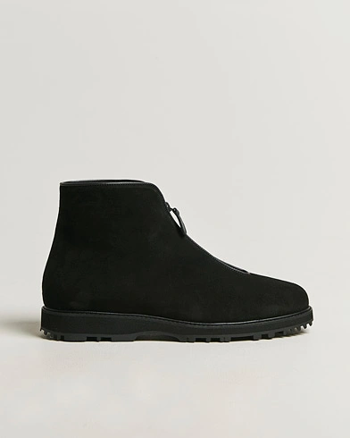 Myrqvist Funäs Boot Black Suede – Svart