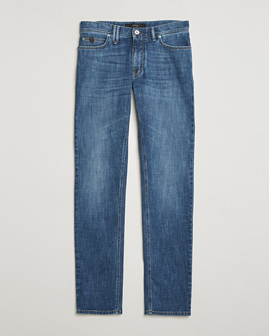 Brioni 5-Pocket Denim  Medium Blue Wash – Blå