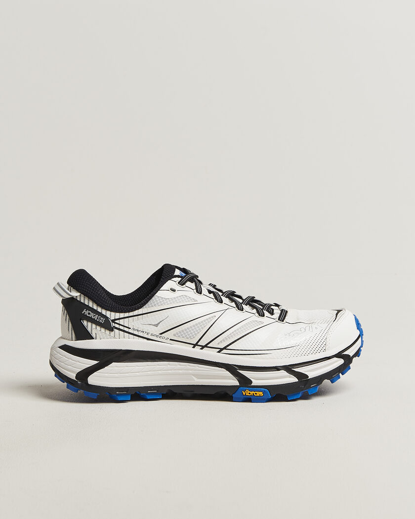 Hoka One Hoka Mafate Speed 2 White/Cobalt Blue – Hvit