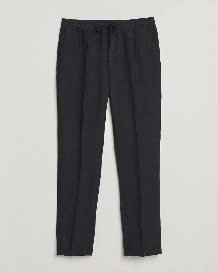 Altea Linen Pants Navy – Blå