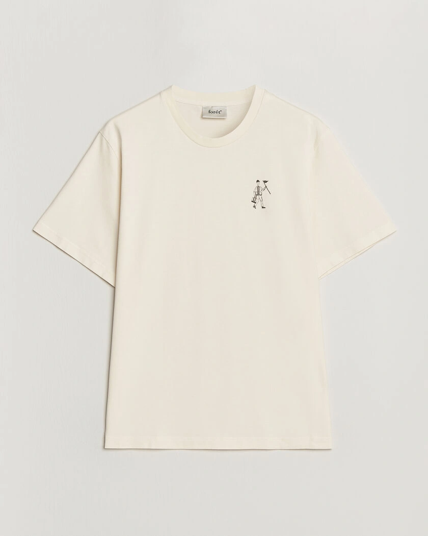 Forét Walker T-Shirt Cloud – Beige