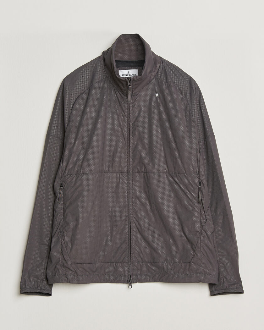 Stone Island Stellina Nylon Stretch Field Jacket Charcoal – Grå