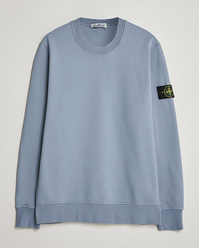 Stone Island Garment Dyed Fleece Sweatshirt Dark Blue – Blå