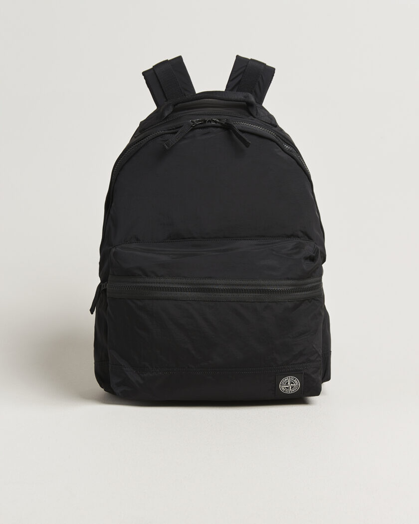 Stone Island Nylon Metal Backpack Black – Svart