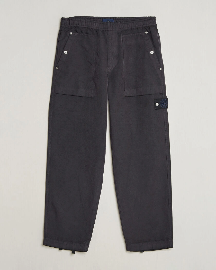 Stone Island Workwear Trousers Navy Blue – Blå