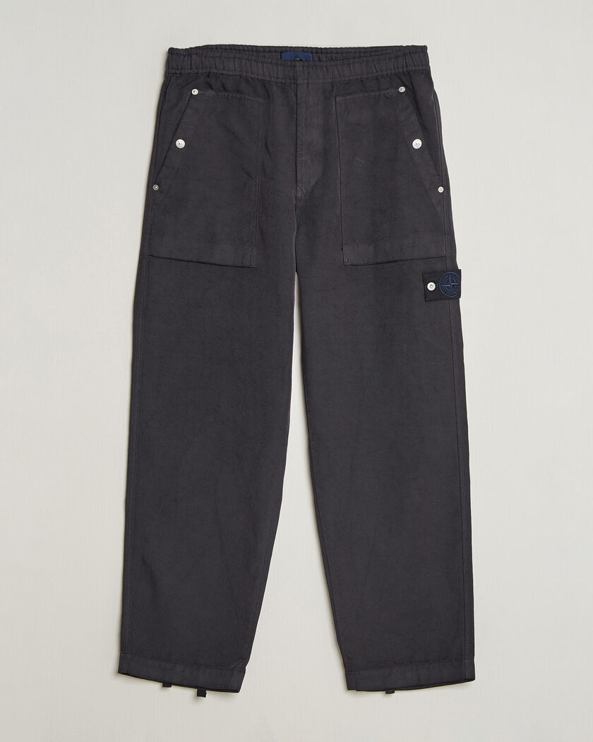 Stone Island Workwear Trousers Navy Blue – Blå