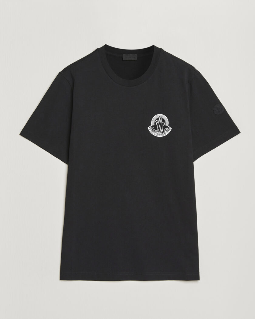 Moncler 3D Logo T-Shirt Black – Svart