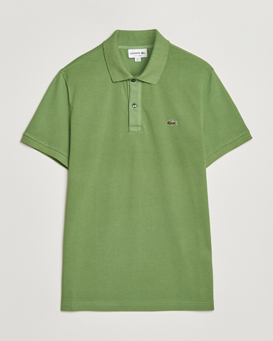 Lacoste Slim Fit Polo Piké Lettuce – Grønn