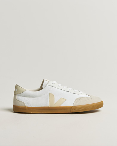 Veja Volley Sneaker White/Pierre Natural – Hvit