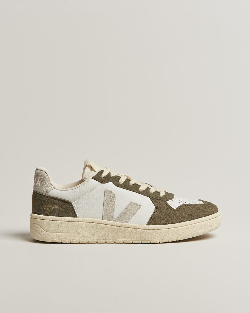 Veja V-82 Sneaker White/Natural Khaki – Hvit