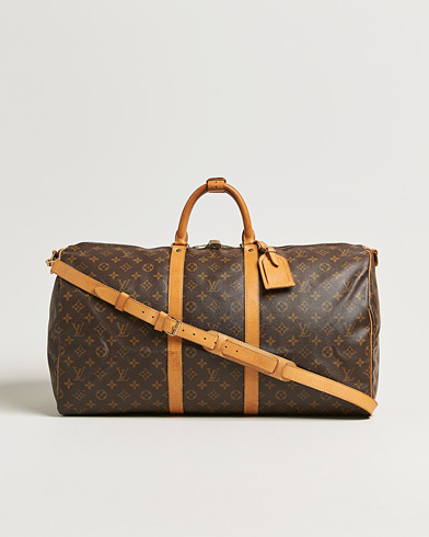 Louis Vuitton Pre-Owned Keepall Bandouliére 55 Monogram – Brun