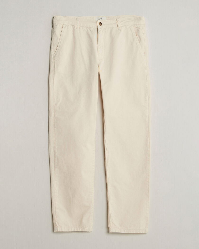 LES DEUX Oscar Chino Pants Eggnog White – Hvit